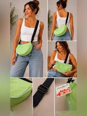 Free People Movement Women's Bulls Eye Sling Bag NWT